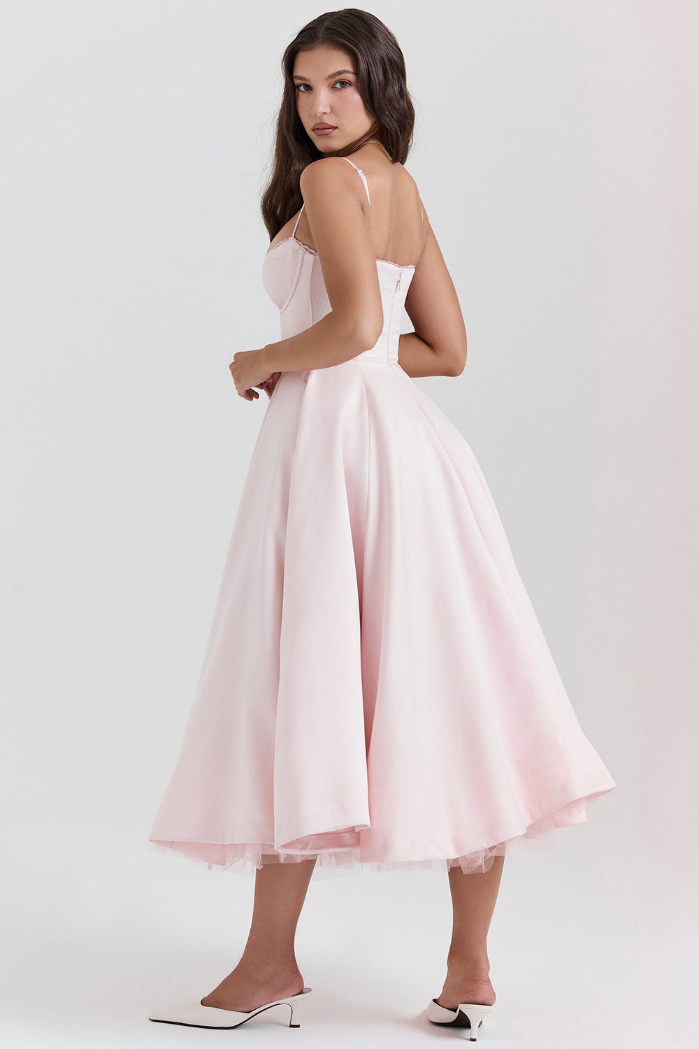 Cindy Tulle Midi Dress